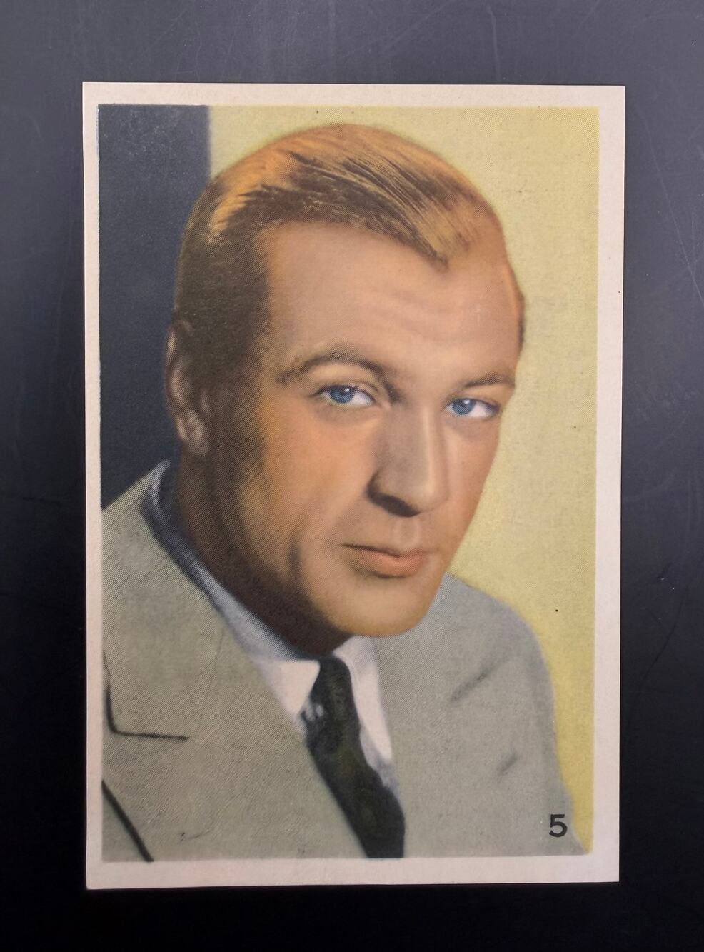 RARE 1937 Allers Gary Cooper Card Marco Polo, Pride of the Yankees, High Noon